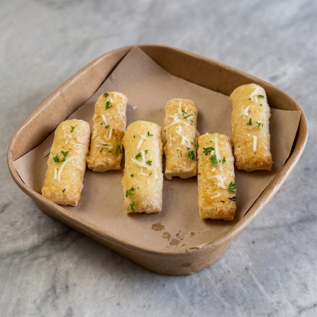 Garlic Breadsticks.