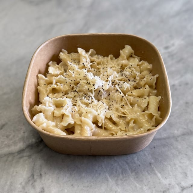 Creamy Cacio E Pepe.