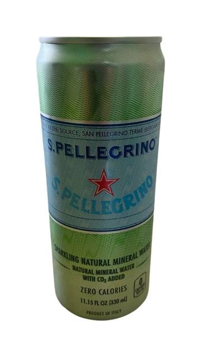 San Pellegrino Sparkling Water Can.